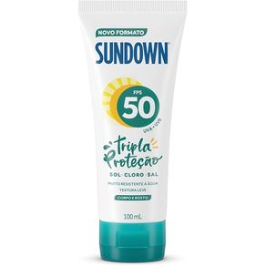 Protetor Solar FPS50 Sundown Tripla Protecao 100mL